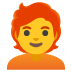 person, red hair